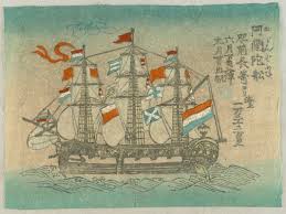 Canton trade, Nagasaki, Qing China, or Tokugawa Japan response to European merchants