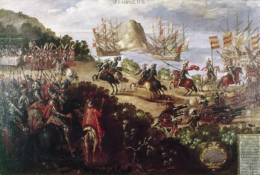 Image representing indigenous disruption, conquest, or colonial restructuring in the Americas