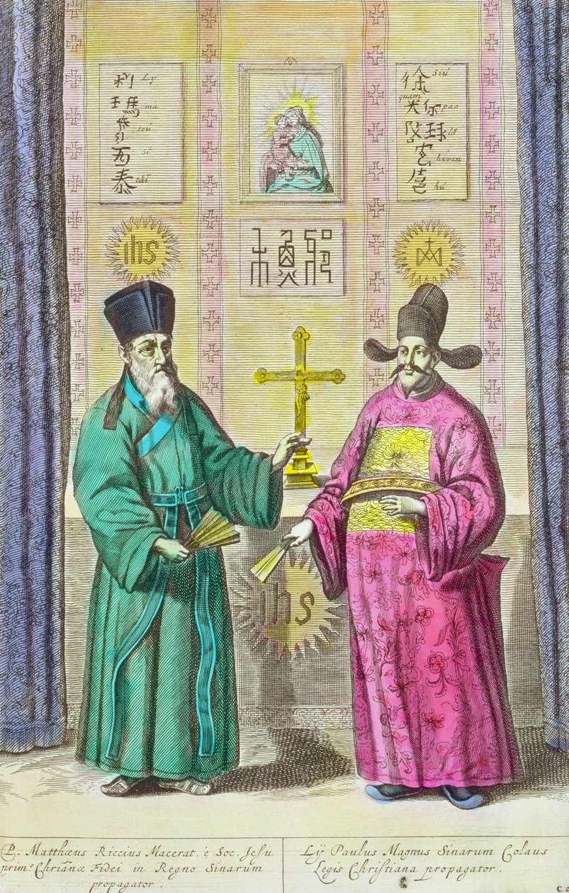 Image representing Jesuit missionaries in China or Matteo Ricci's accommodation strategy