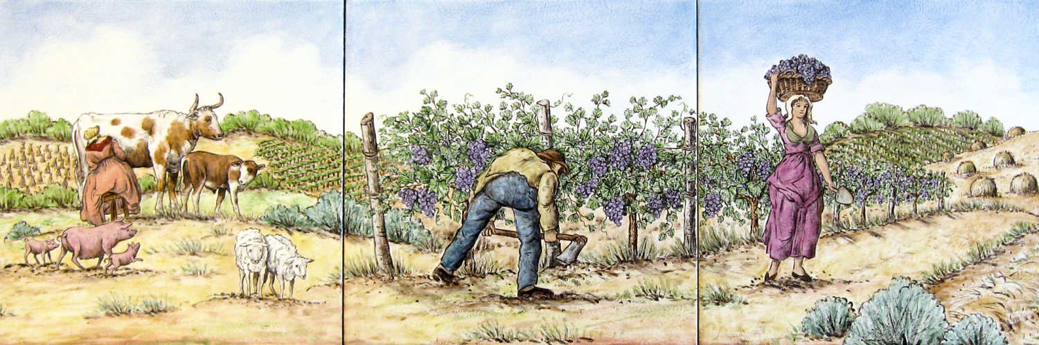 Image representing livestock, crops, or environmental transformation caused by the Columbian Exchange