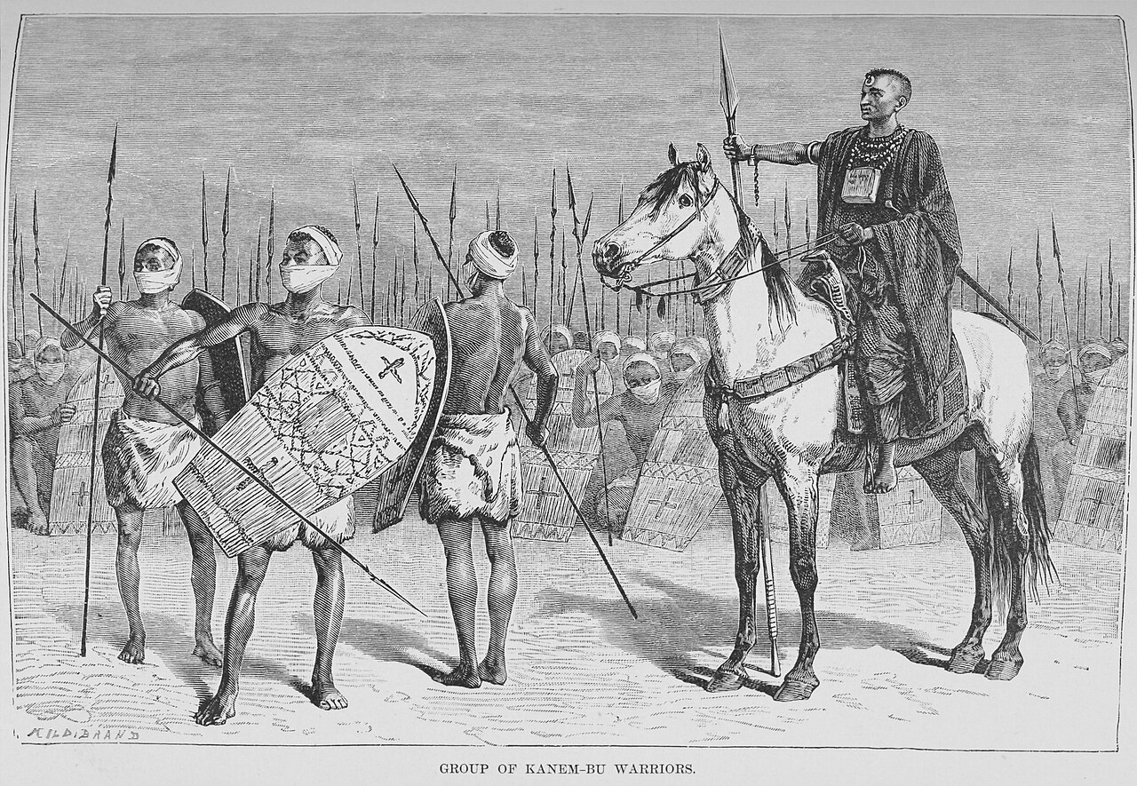 Image representing West African kingdoms, warfare, or the disruptive effects of the slave trade