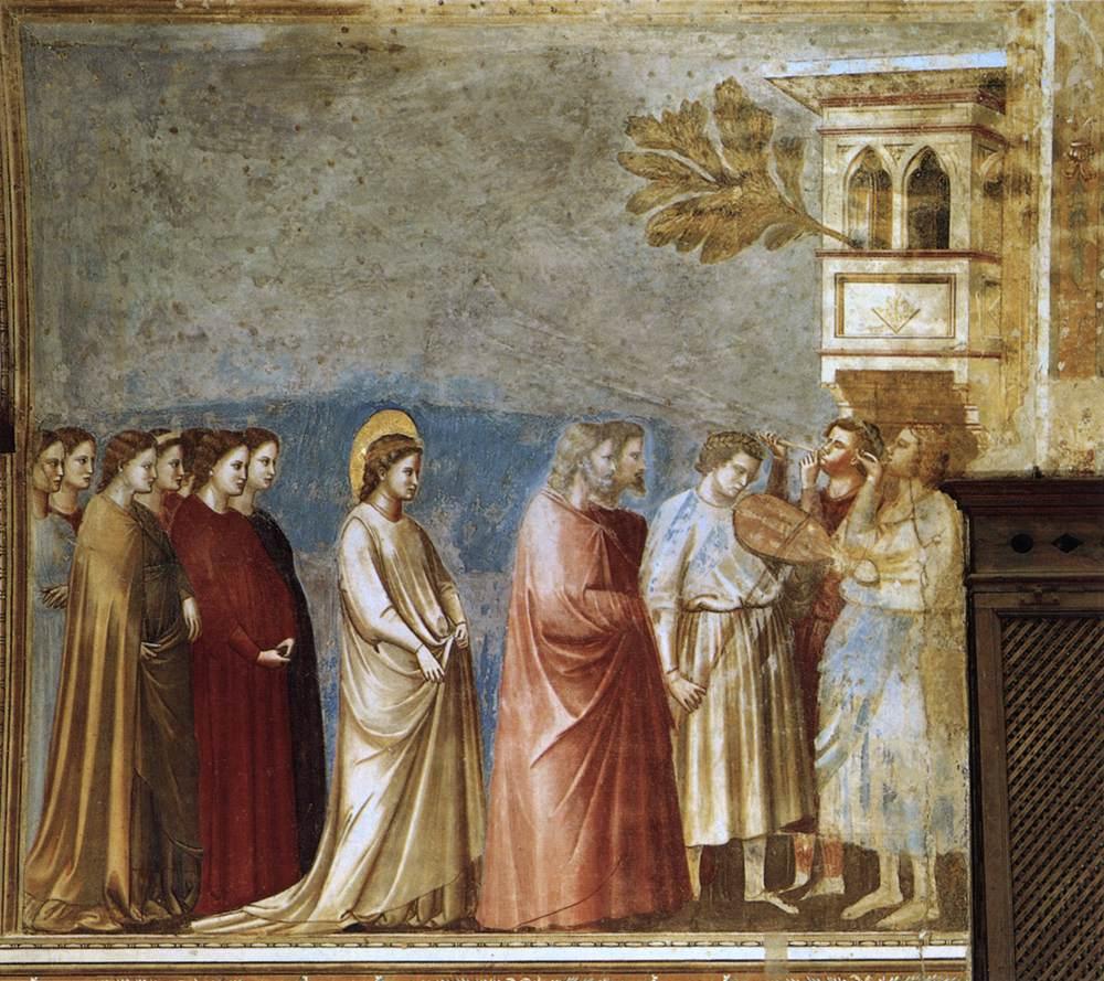 Renaissance wedding procession