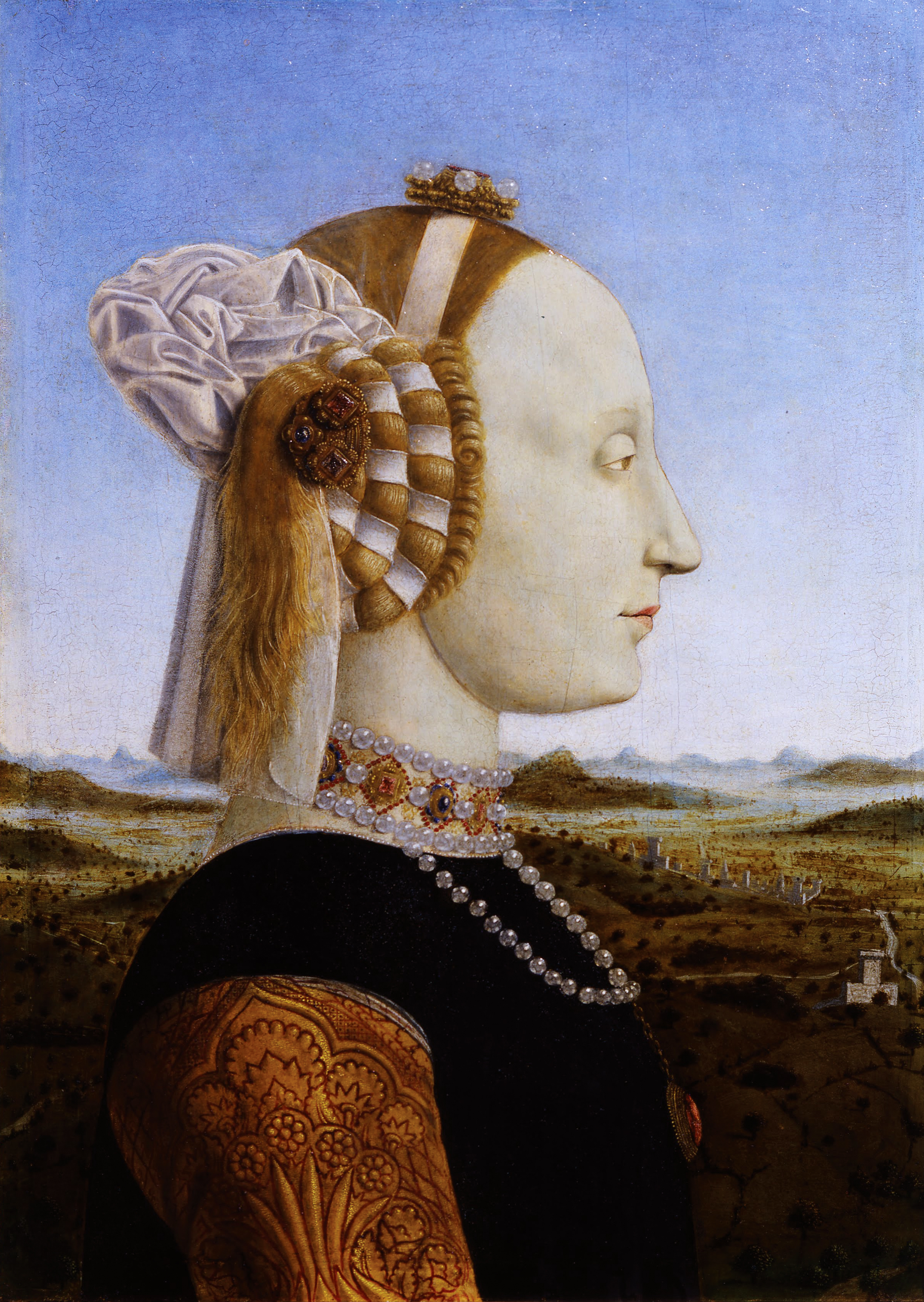 Portrait of Battista Sforza