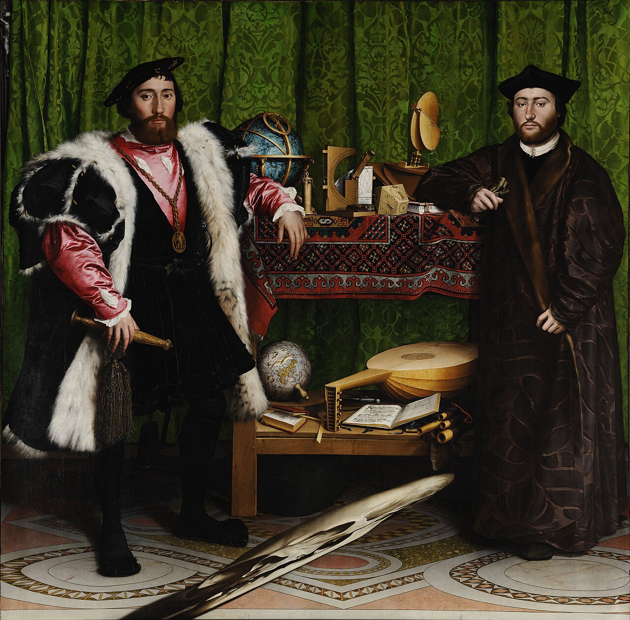 Renaissance diplomatic meeting