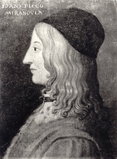 Portrait of Pico della Mirandola