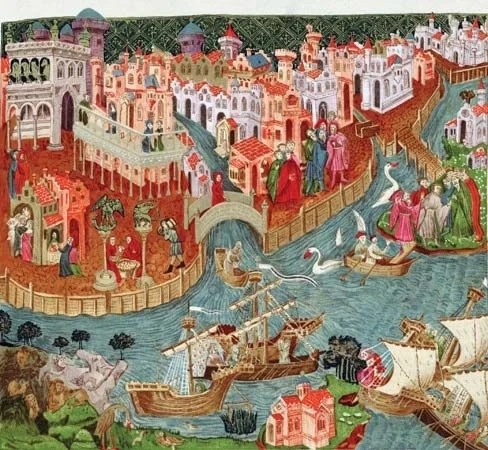Image representing wealth, trade, or luxury goods that motivated European expansion