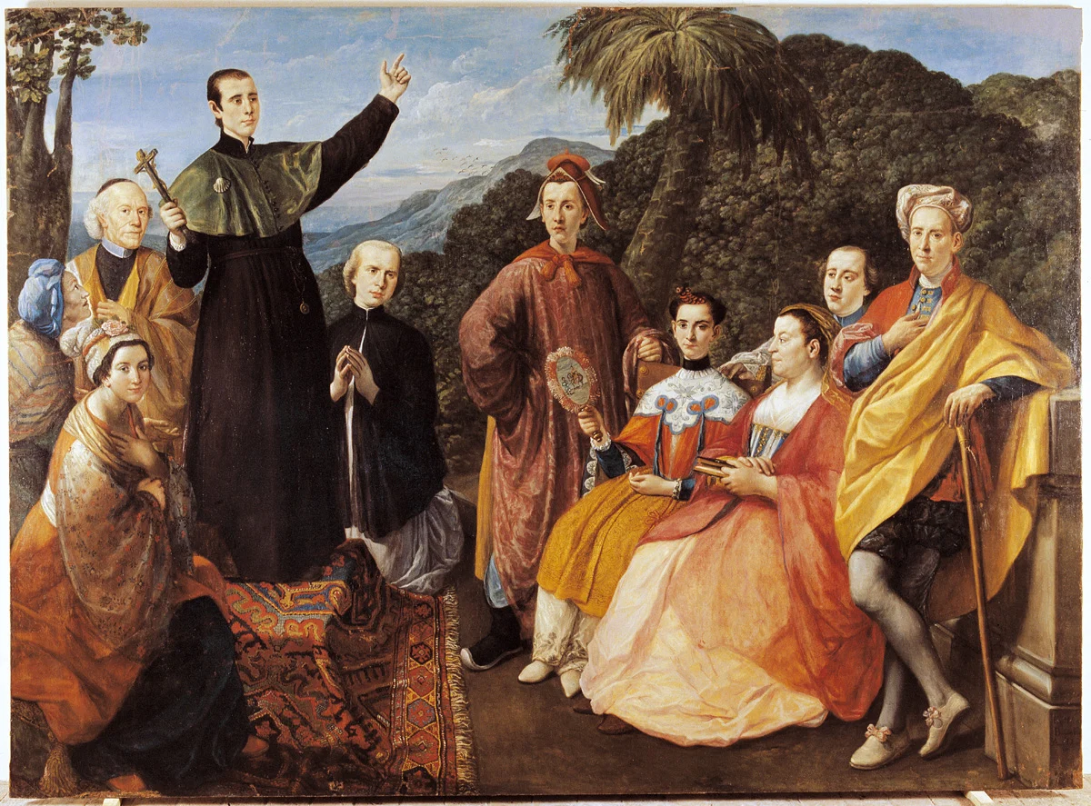 Image representing religious mission, Christian monarchy, or missionary expansion