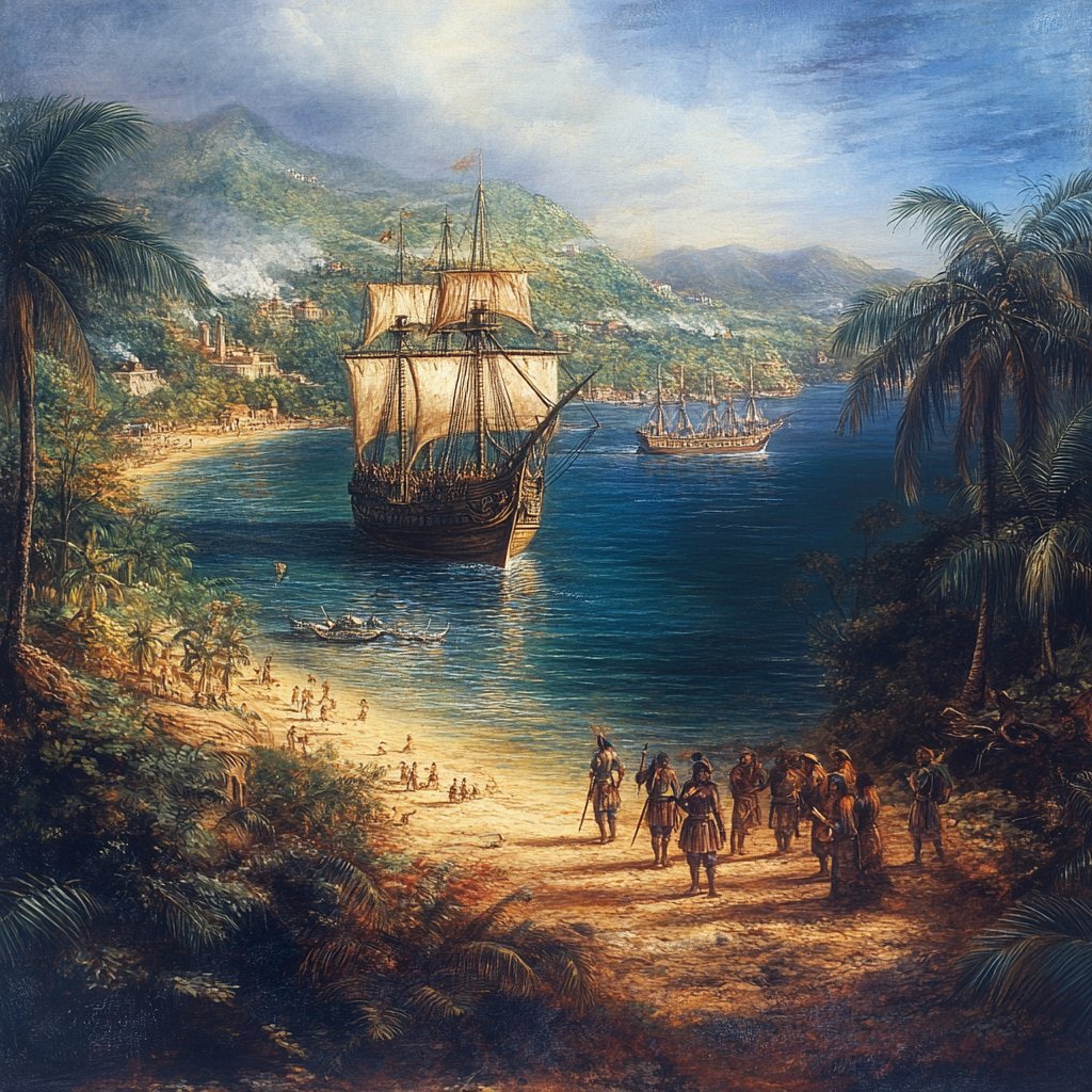 Image representing Spanish conquest, colonial administration, or expansion in the Americas